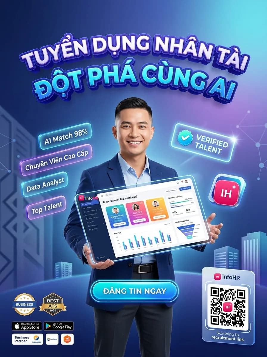 InfoHR - Tuyển dụng nhân tài đột phá cùng AI